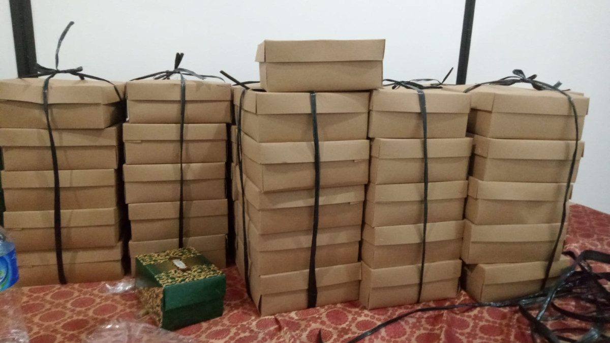 pembuatan nasi kotak
