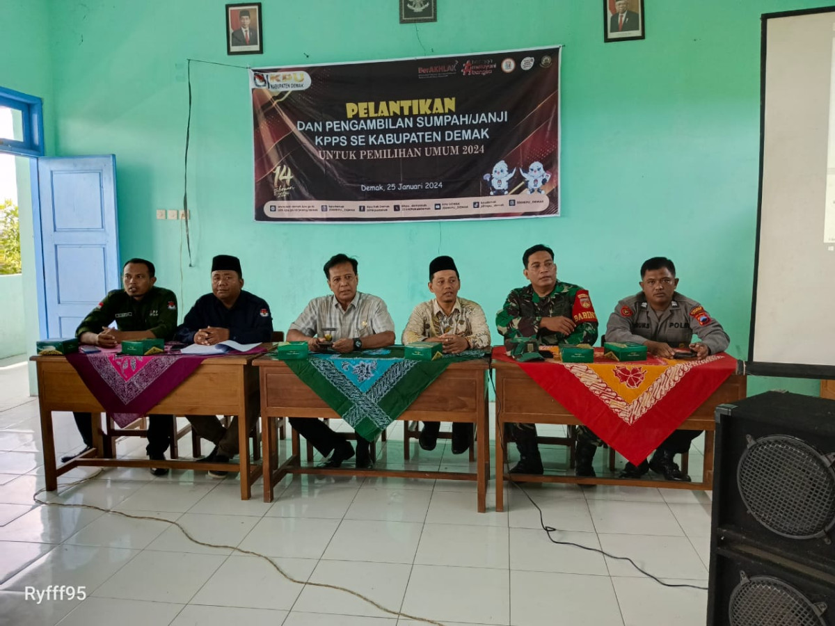 pelantikan kpps jetak