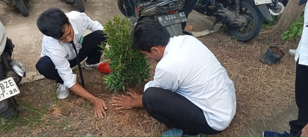 penghijauan dg tanam pohon