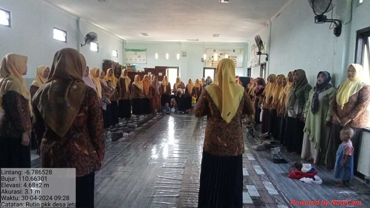 pkk desa jetak