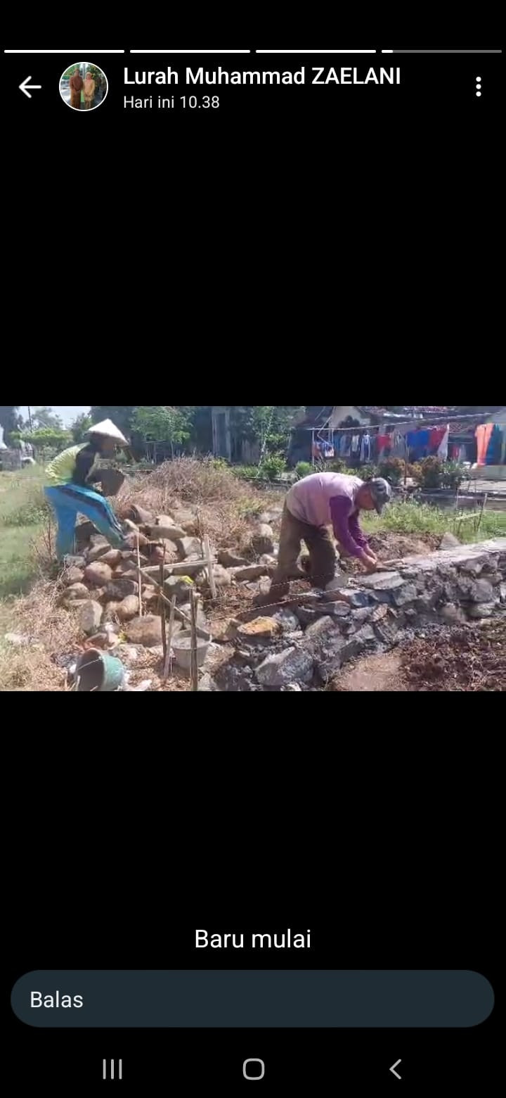 pembangunan taman desa jetak