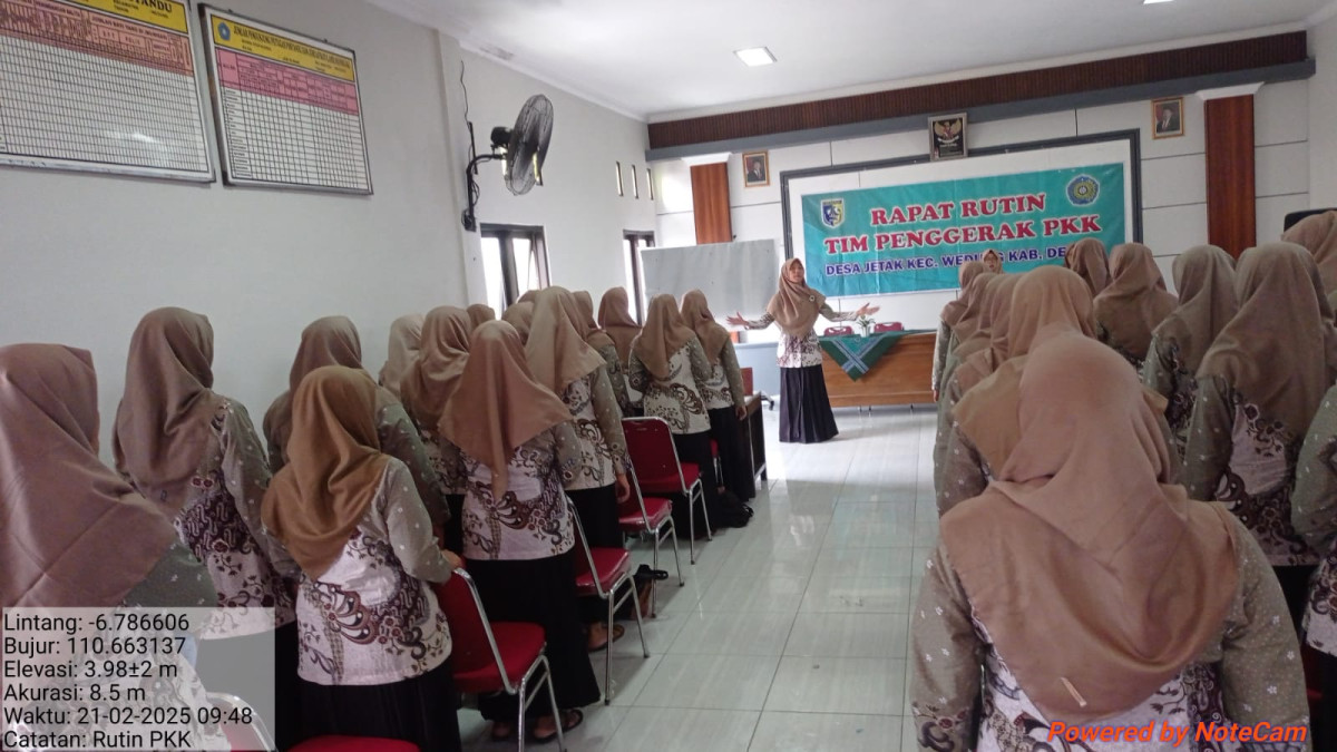 rutin pkk desa jetak