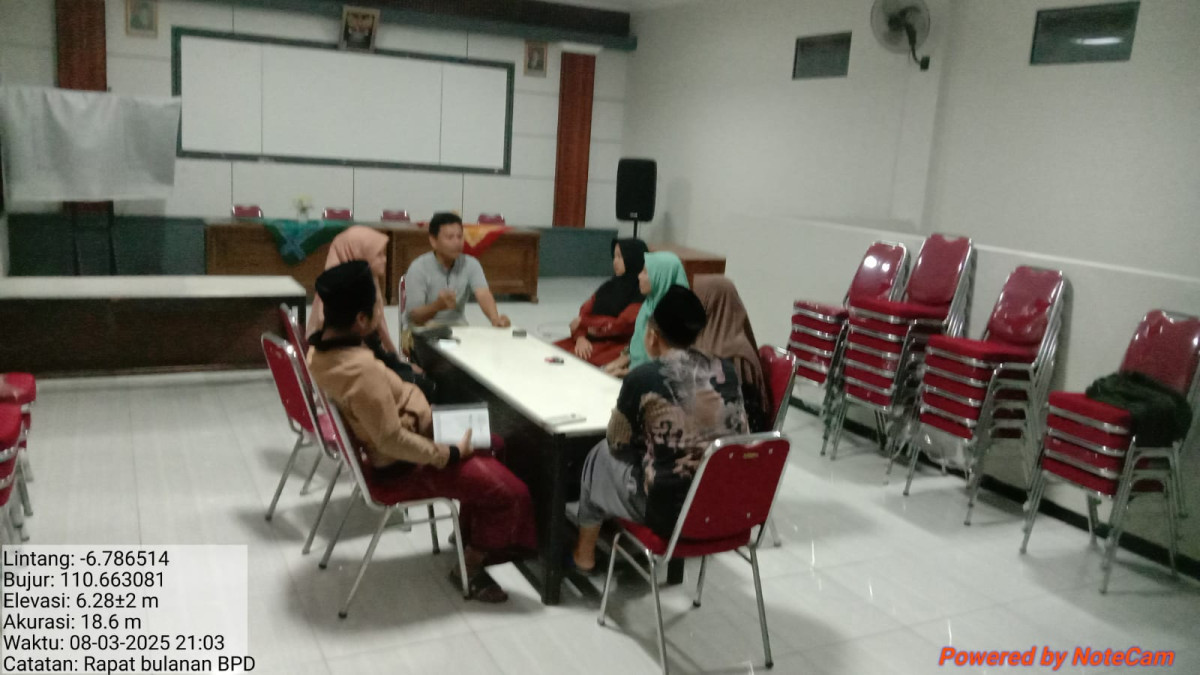 rapat bpd desa jetak
