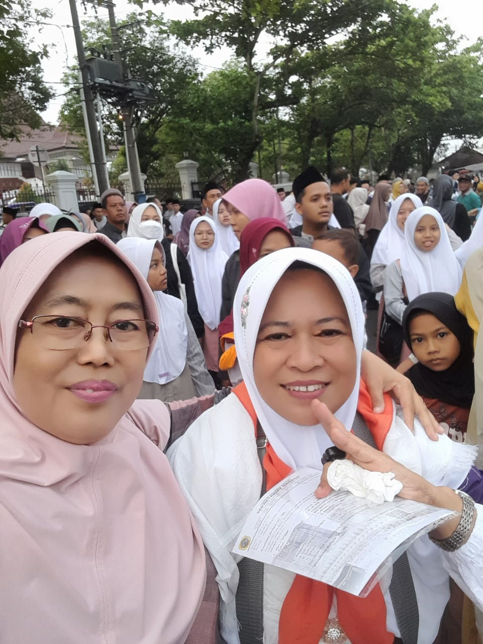 mengantar jamaah haji