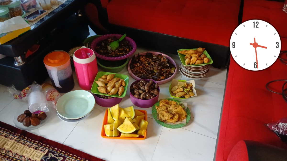 sajian makanan sehat yg harus di konsumsi