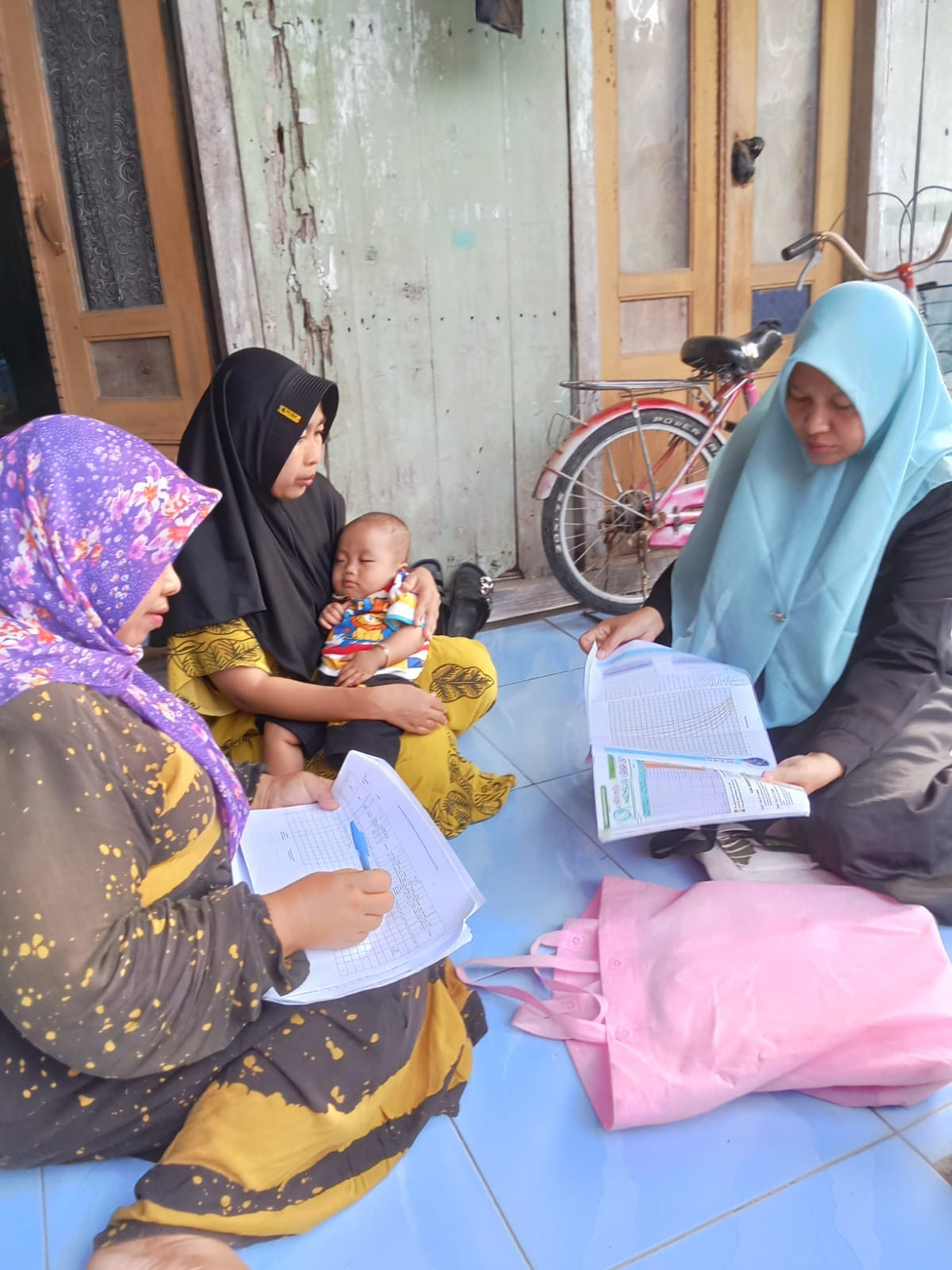 kunjungan tpk ke baduta  bulan juni 2025