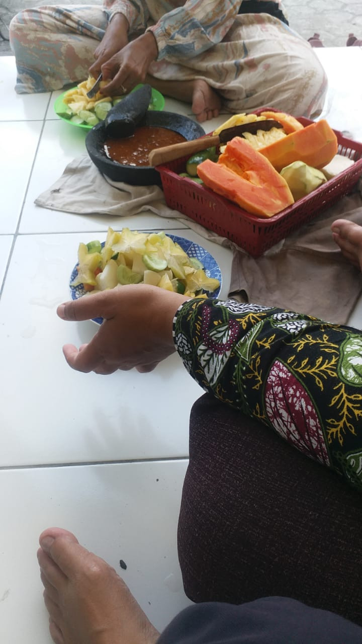 penyajian makanan bergizi