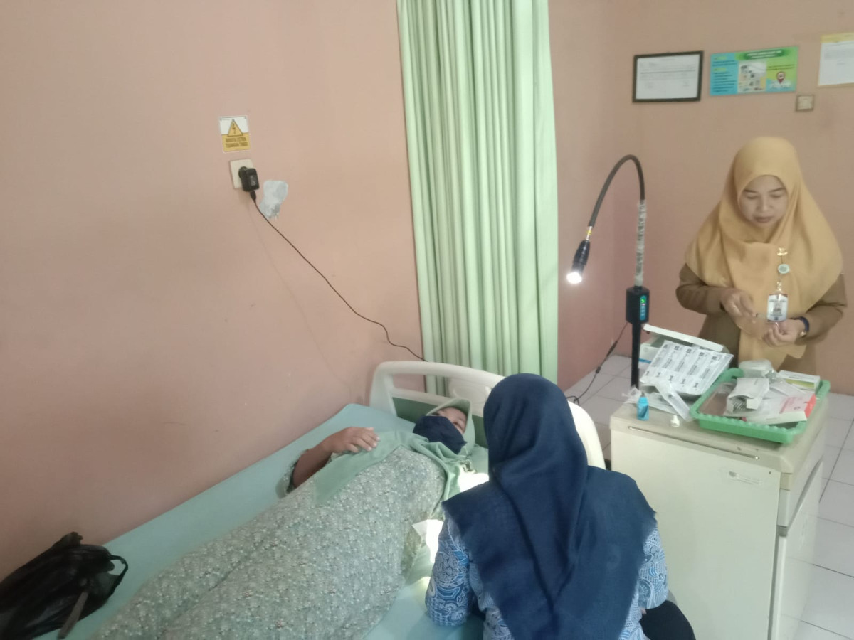 pelayanan kb di pkm wedung 1