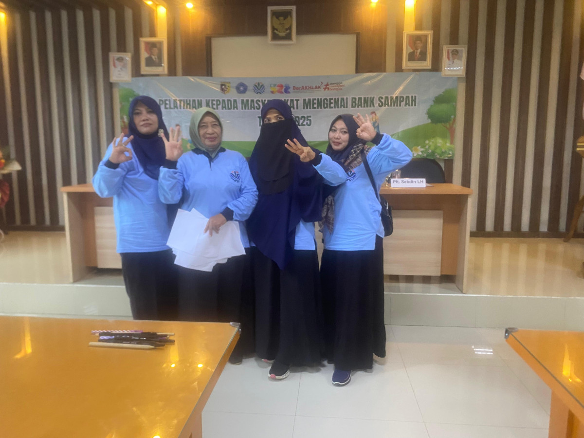 rakor pengolahan bank sampah