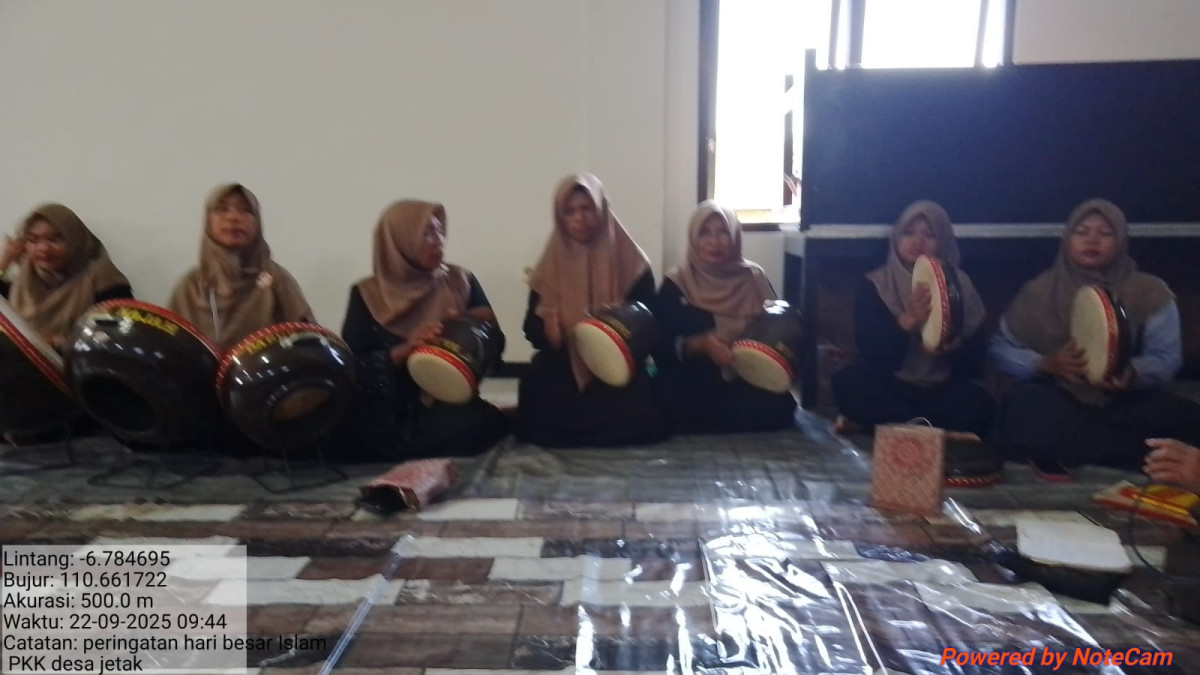 Rebana putri pkk desa jetak