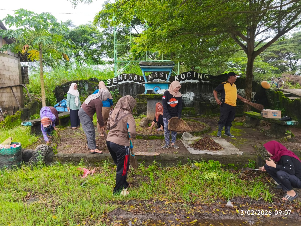 kerja bakti desa jetak