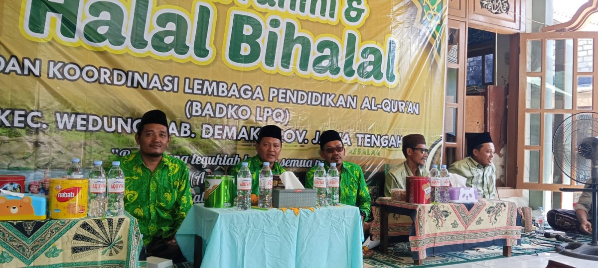 Halal bi halal BADKO LP kecamatan wedung