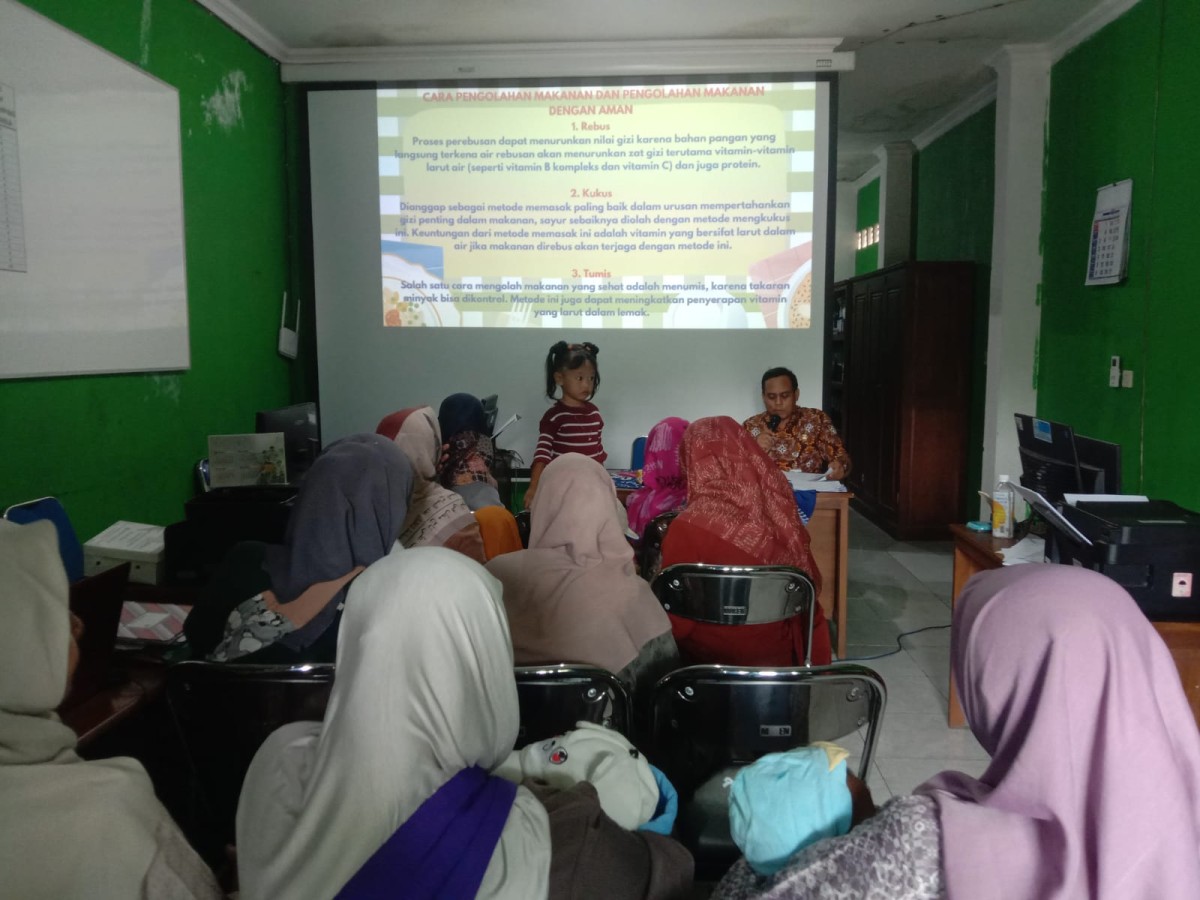 pertemuan pertama pembiasaan pola konsumsi KRS