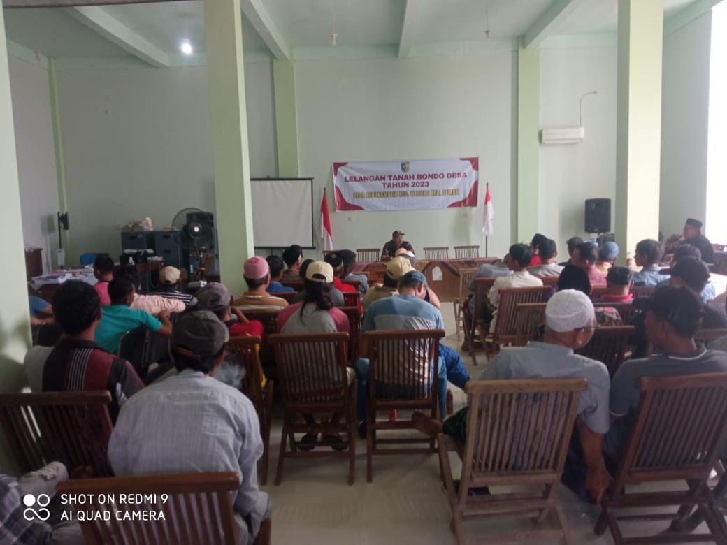 LELANGAN TANAH BONDO DESA TAHUN 2023