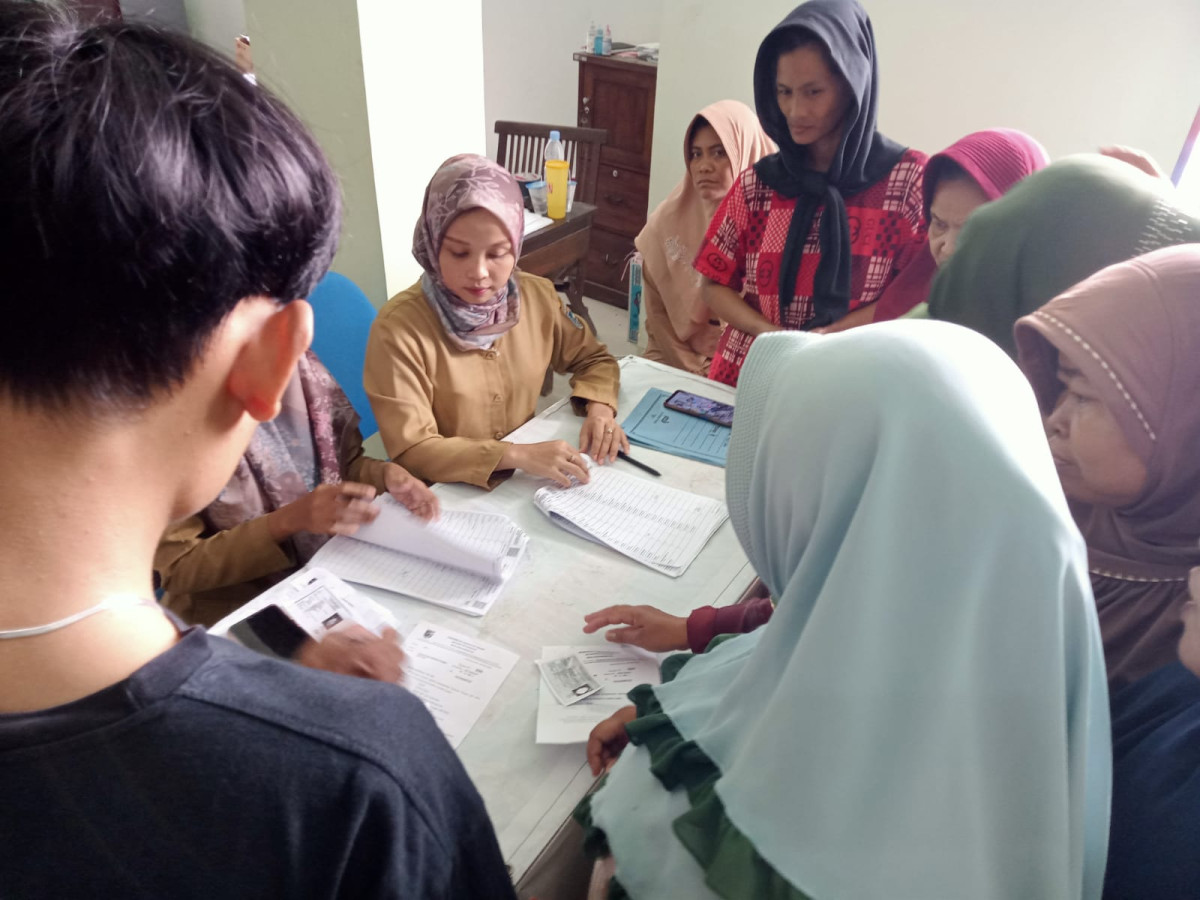 PENYALURAN BANTUAN PANGAN
