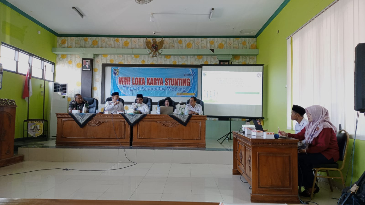 MINI LOKA KARYA STUNTING TINGKAT KECAMATAN WEDUNG