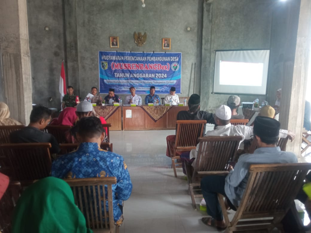MUSRENBANGDES DESA KEDUNGMUTIH TAHUN 2024