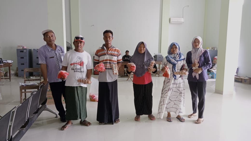 Foto Pengambilan Sembako Pangan Stunting