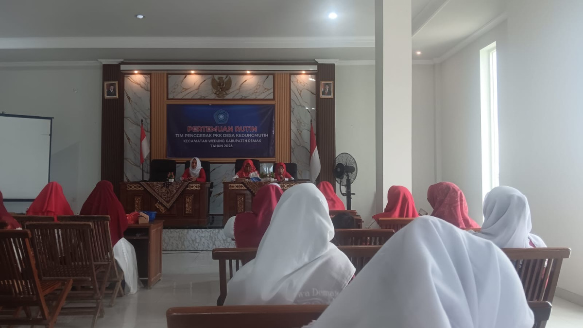 RUTIN PKK BULAN AGUSTUS DESA KEDUNGMUTIH 2025