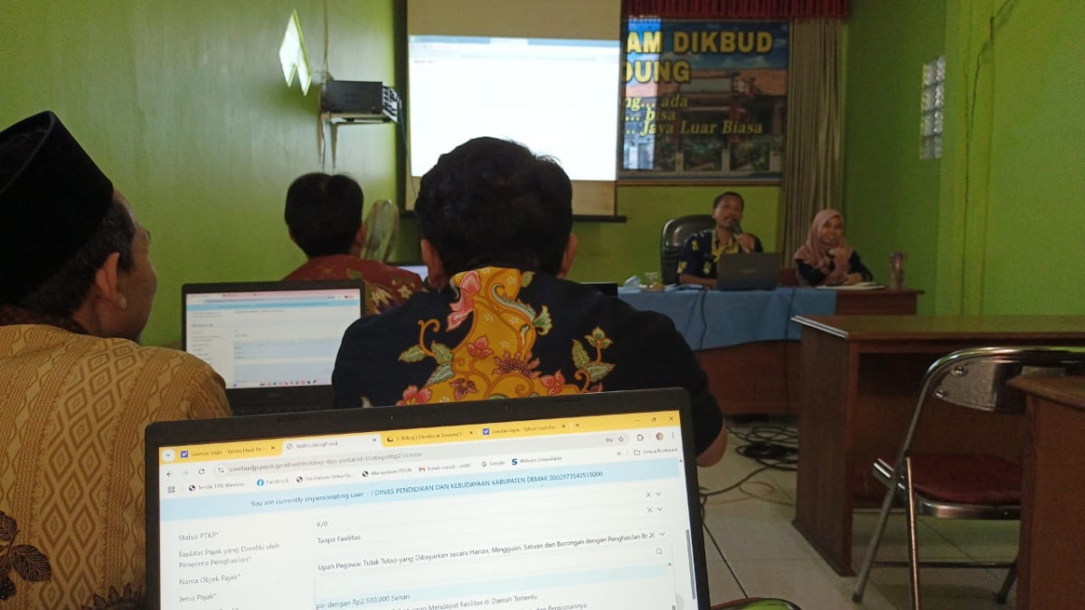 SOSIALISASI PEMBUATAN BUKTI POTONG ELEKTRONIK (e - bupot)