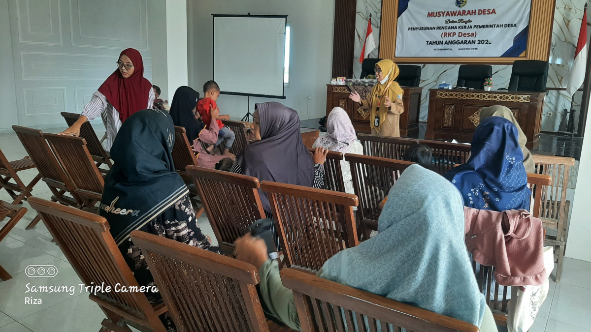 PENYULUHAN STUNTING BULAN SEPTEMBER DESA KEDUNGMUTIH 2025