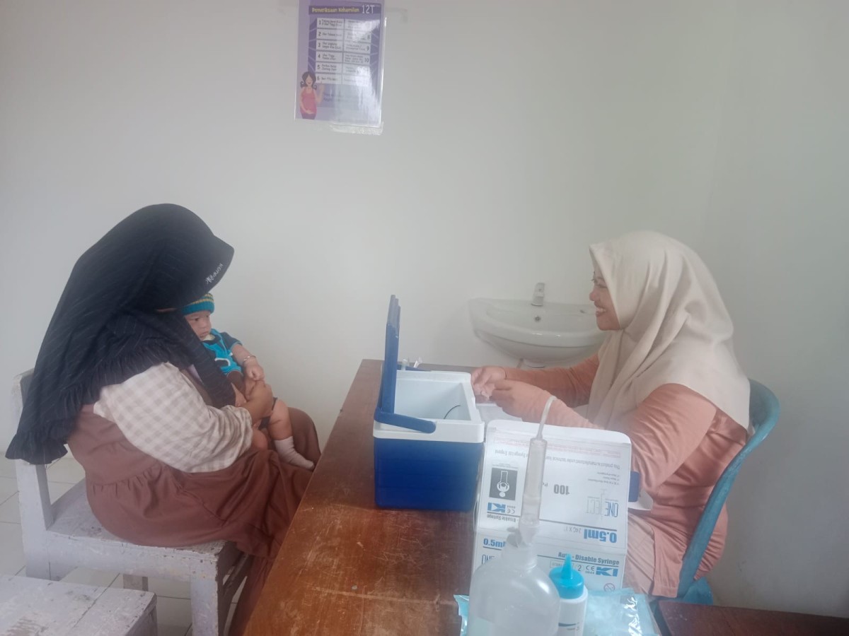 IMUNISASI BULANAN BULAN JANUARI DESA KEDUNGMUTIH 2026