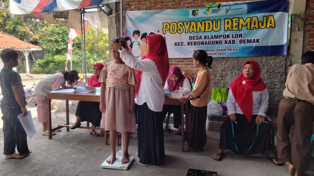 Posyandu Remaja Bulan Agustus 2025