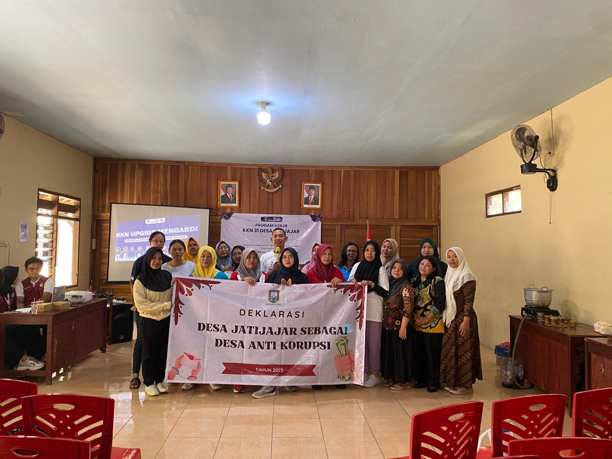 Deklarasi Desa Jatijajar sebagai Desa Anti Korupsi