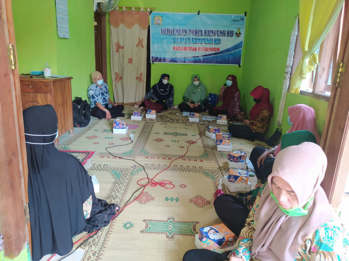 Sambutan dari Koordinator PKB Kec. Pegandon