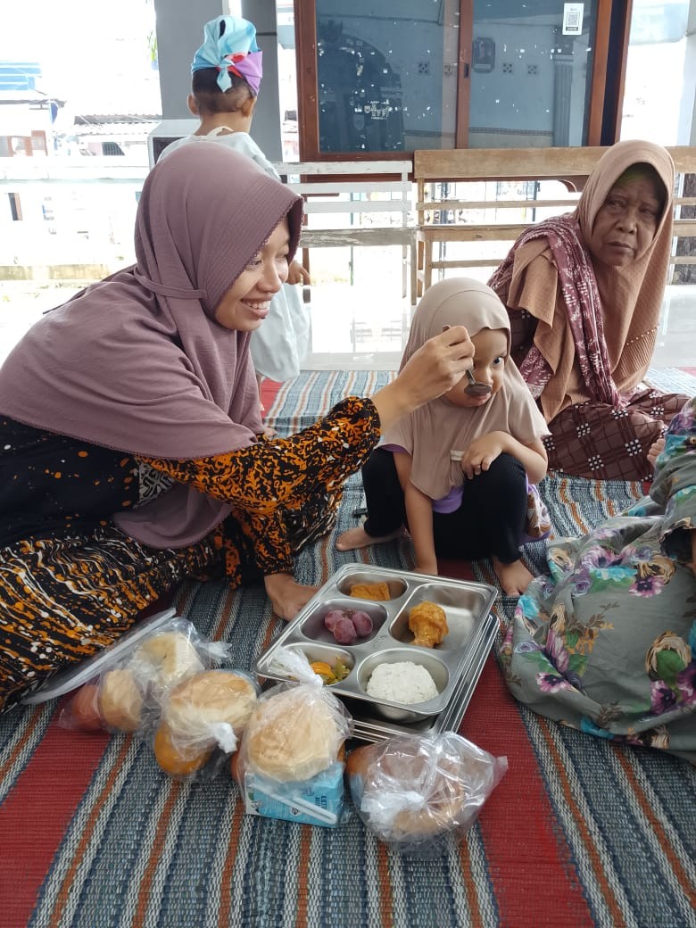 Distribusi MBG Kepada Ibu Hamil, Ibu Menyusui, Balita Non Paud