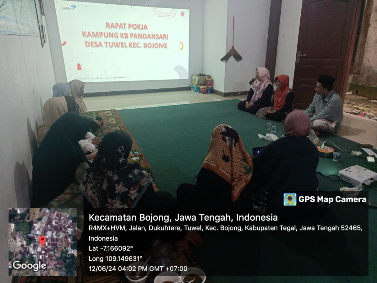 Musyawarah Pengurus Pokja Kampung KB Pandansari