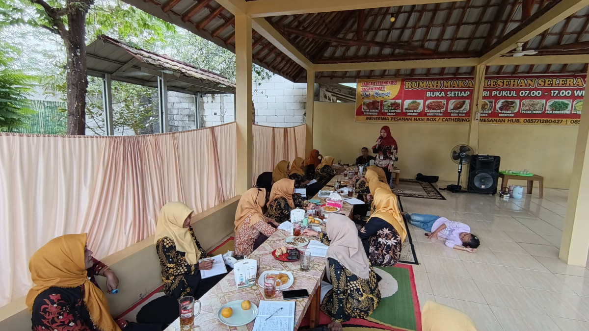 Pertemuan rutin PPKBD kec salem