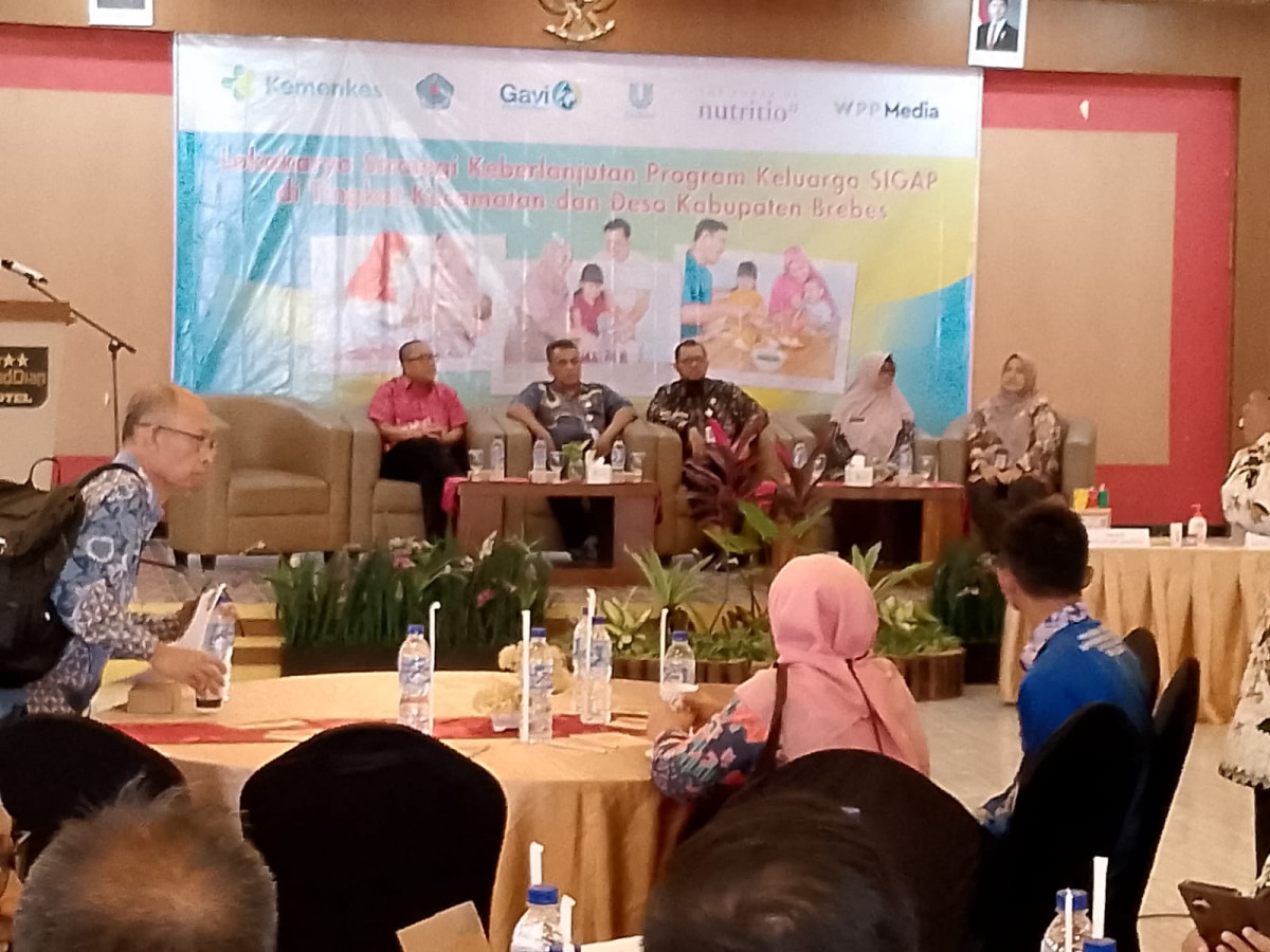 Workshop berkelanjutan program keluarga sigap di kecamatan dan Desa