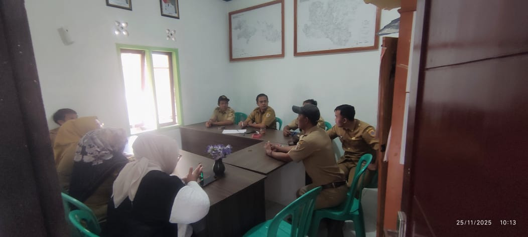 Rapat koordinasi penyelesaian PBB dan pembahasan persiapan PBB th 2026