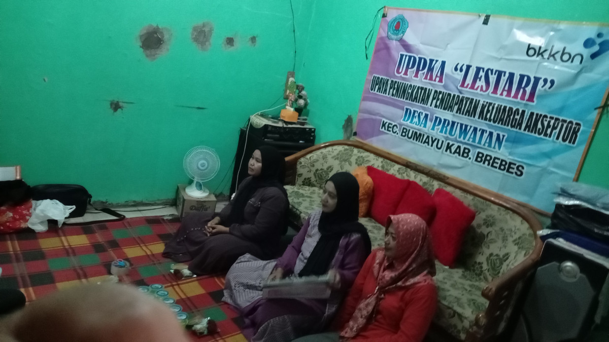 Pertemuan UPPKA Lestari dan UMKM Pruwatan