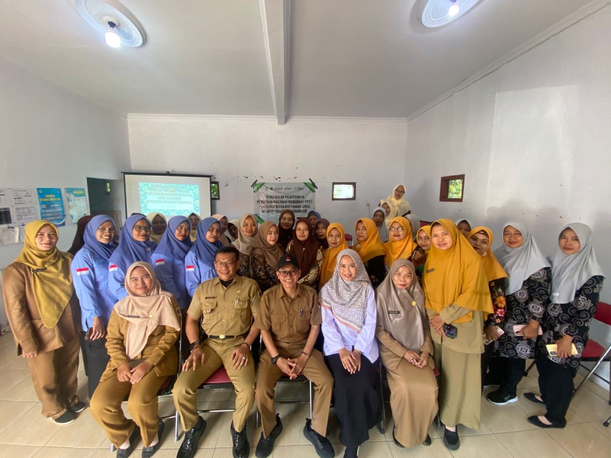 PEMBEKALAN PEMBERIAN MAKANAN TAMBAHAN PMT PEMULIHAN BERBAHAN PANGAN LOKAL
