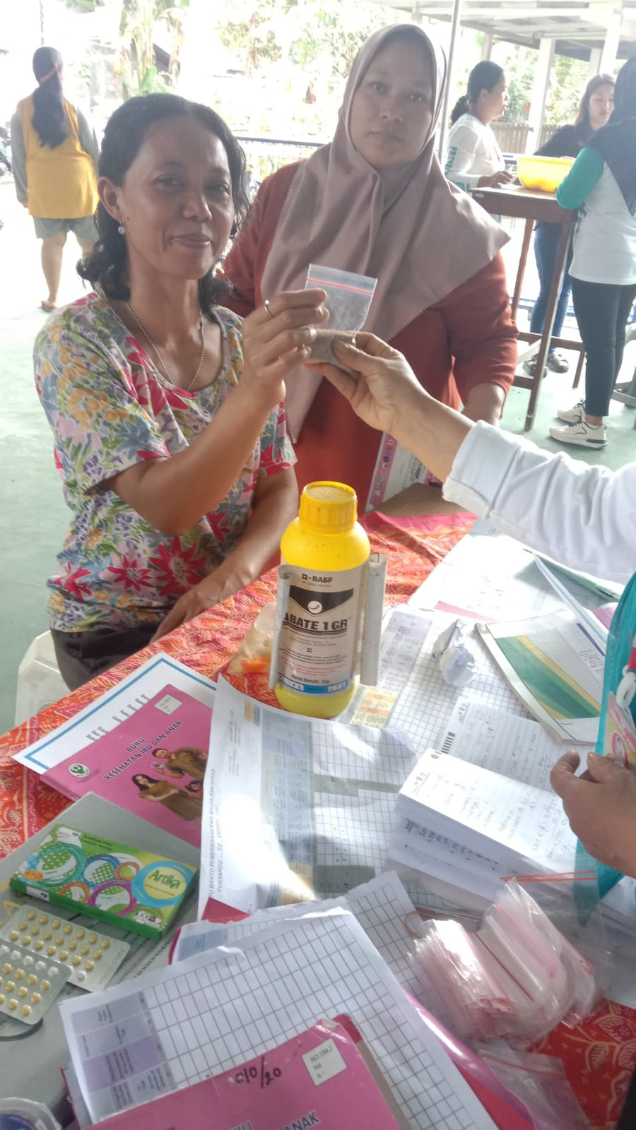 distribusi abate di wilayah rw 8 tegalsari