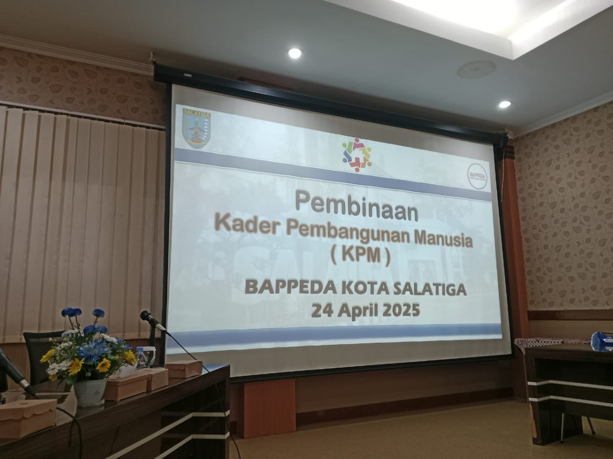pembinaan kader kesehatan di bidang  pembangunan manusia di wilayah kota salatiga