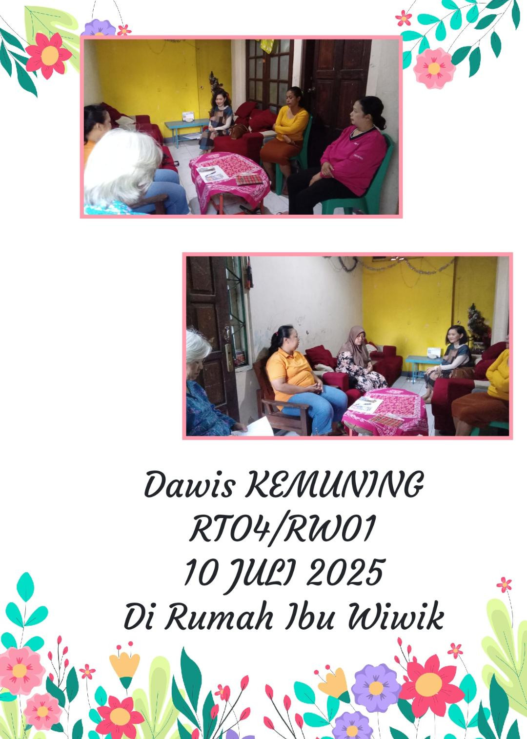 Dawis Kemuning RT 04 RW 01 Kalicacing