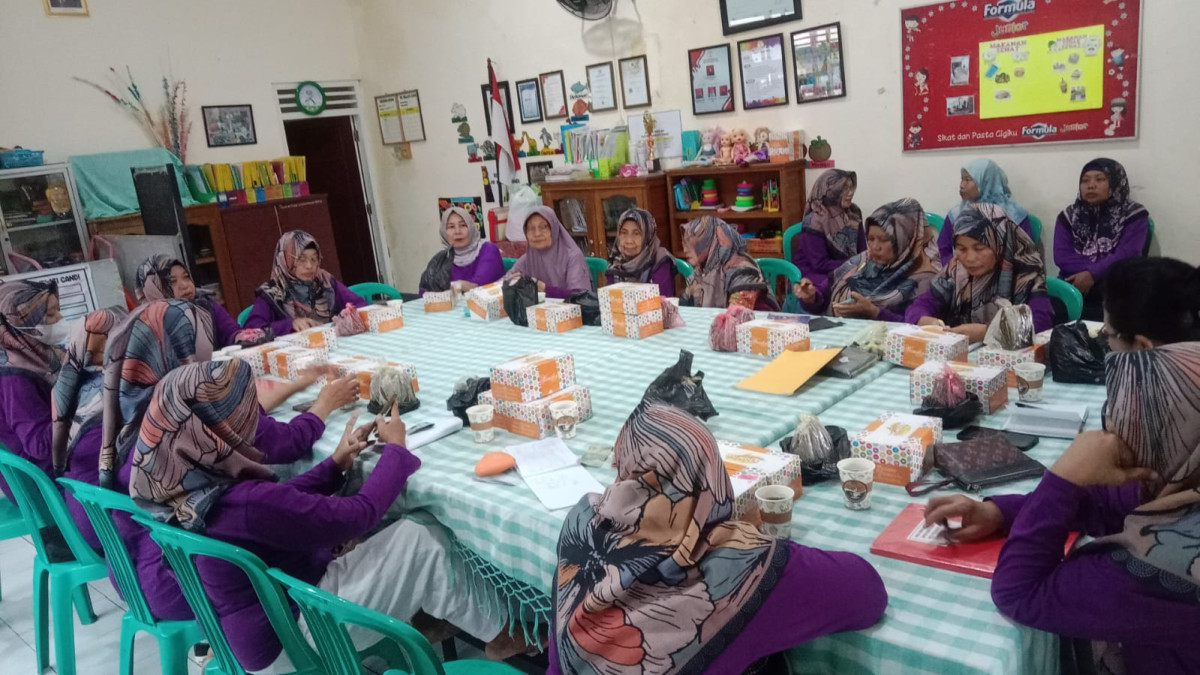 Kegiatan UPPKA Anggrek RW 4 Kelurahan Candi