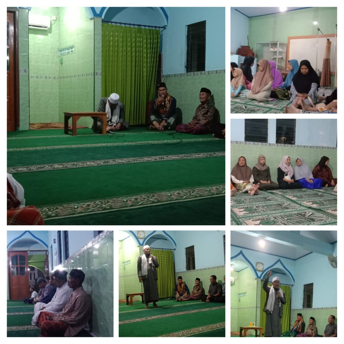 Pengajian  isra mi'raj jamaah Choirul jihat RT 02 RW 11 Kelurahan Candi