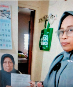 Verval Penerima Manfaat Bansos Warga Kelurahan Candi