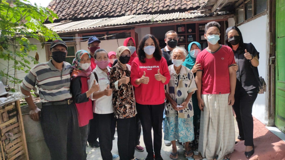 Kunjungan Anak Asuh Oleh Ketua TP PKK Kota Semarang