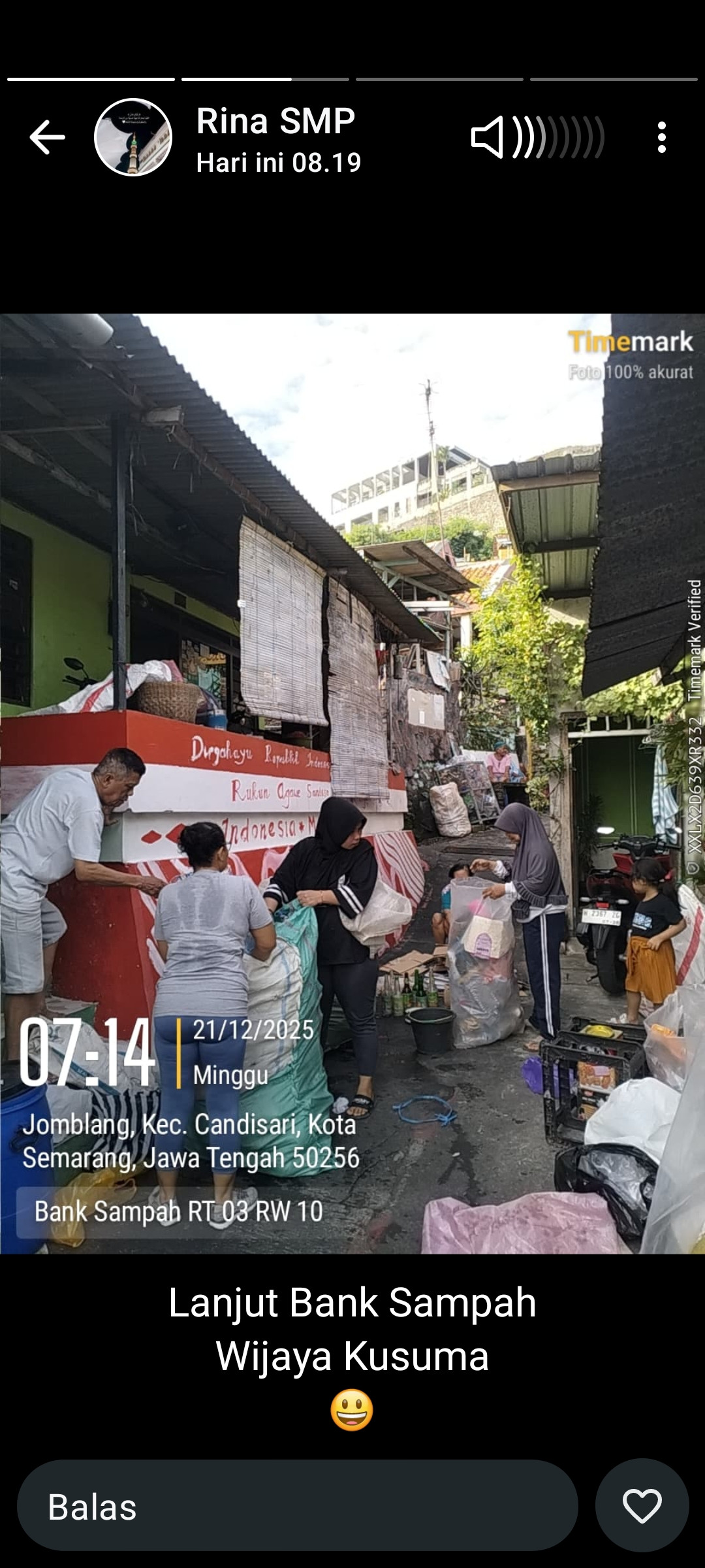 Kegiatan Bank Sampah