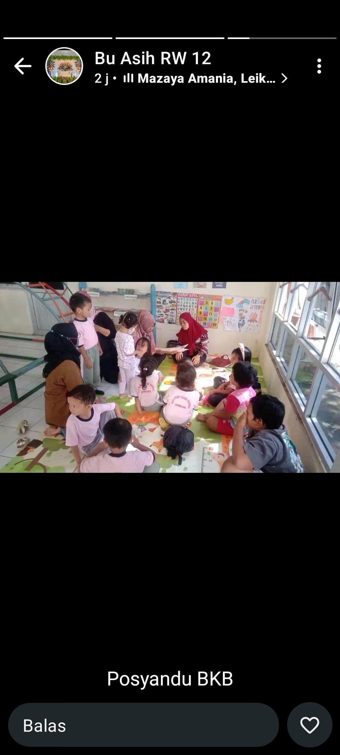 Kegiatan BKB Citra Bunda RW 12 Jomblang