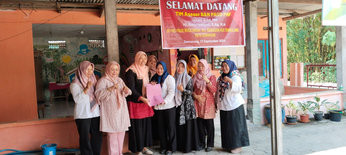 Pendampingan Akreditasi Di Pos PAUD NUSA INDAH Tampirejo Rt 03 Rw 05