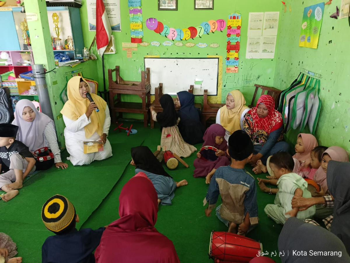 Peringatan Maulid Nabi  Pos PAUD NUSA INDAH JAYA 8  Di Nusa Indah Jaya 8