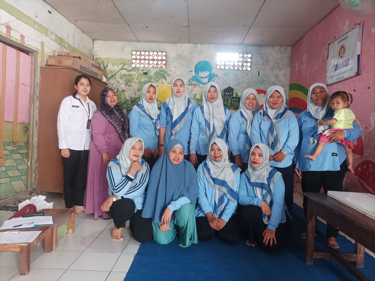 Pelaksanaan posyandu ILP di RW 5