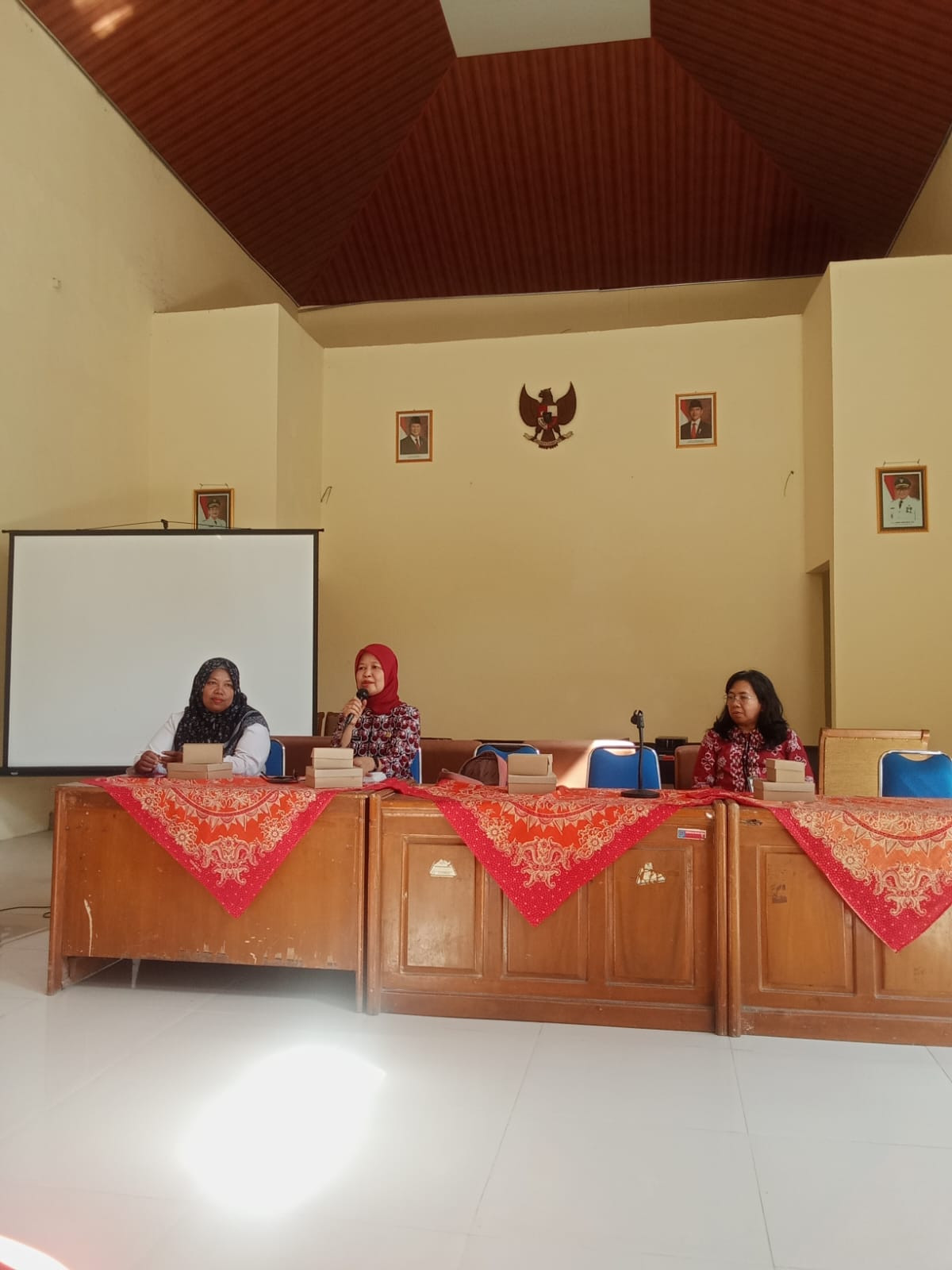 Pertemuan pengurus kampung KB nusa indah