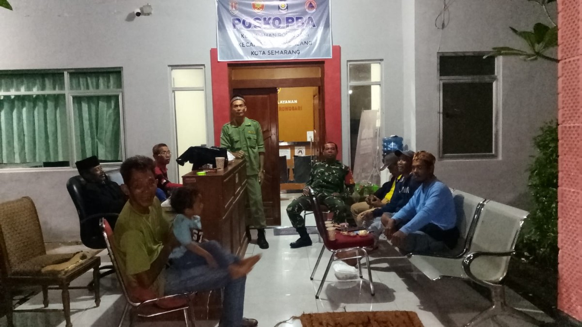 Siaga penanggulangan bencana alam Kel Rowosari